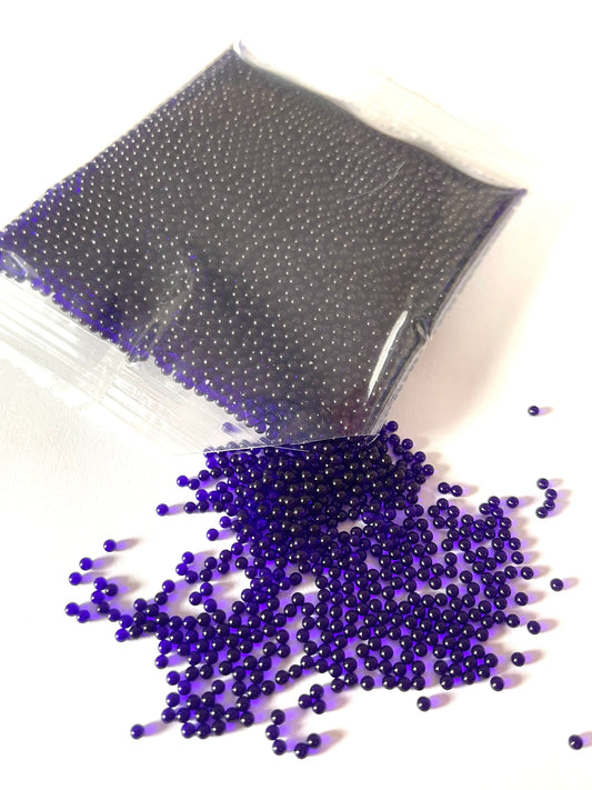 Balls - 10,000 pieces - 7-8mm - Purple - Water absorbent balls - Water balls - Gel balls Transparent - Water beads - Water beads